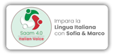 Logo Brand SAAM 4.0 Italian Voice - Sofia & Marco - Agenti Vocali Conversazionali